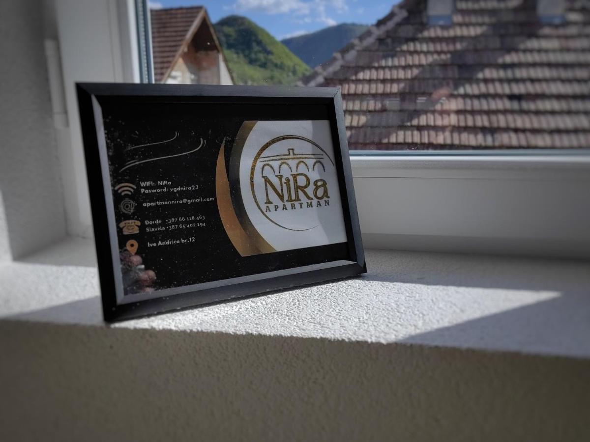 Apartman Nira Višegrad Eksteriør billede
